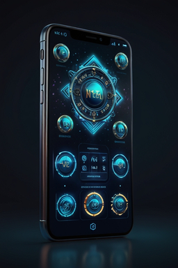 Smartphone mit Hollywin Casino App